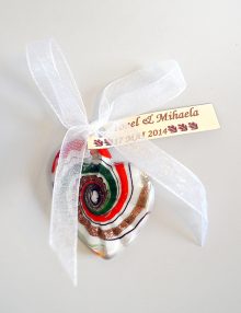 Marturie nunta pandantiv colorat