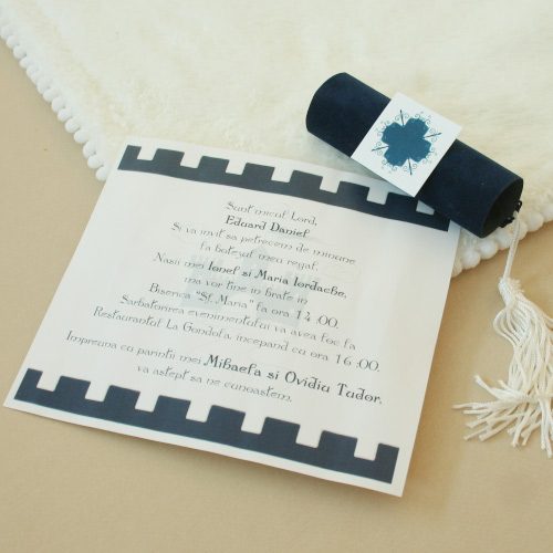 Invitatie de botez: Micul Lord, colectia Image Group 1