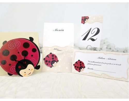 Invitatie botez Lanette gargarita rosie 4
