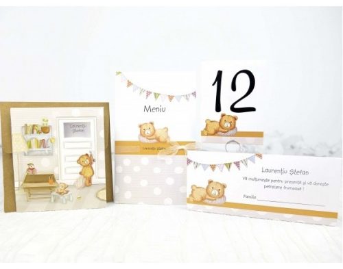 Invitatie botez Kasandra camera bebelusului 3D 4