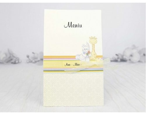 Meniu Botez Clarah cu Animalute 1